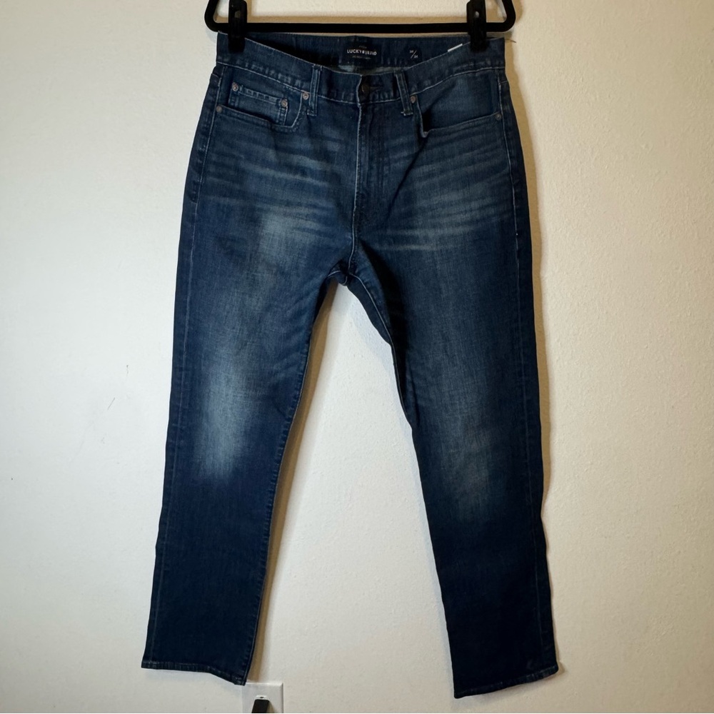 Lucky Brand 121 Heritage Slim Fit Dark Wash Men's denim pants Jeans 34x34